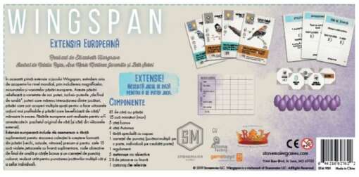 Joc de societate Wingspan Extensia Europeana - imagine 2