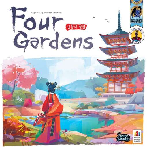Joc de societate Four Gardens (editie in Limba Engleza)