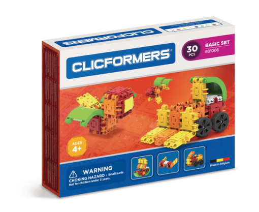 Set de construit Clicformers-Basic 30 piese