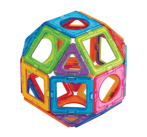 Set magnetic de construit- Magformers Basic Plus, 26 piese - imagine 4