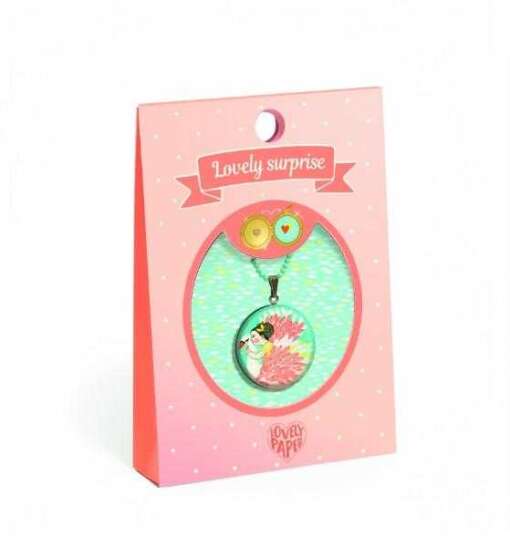 Lantisor cu pandantiv Lovely surprise Djeco, Zbor - imagine 3