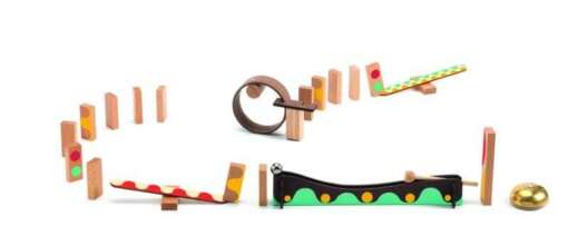 Zig & Go Djeco, set de constructie trasee, 25 piese - imagine 4