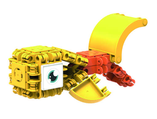 Set de construit Clicformers- Craft, galben - imagine 3