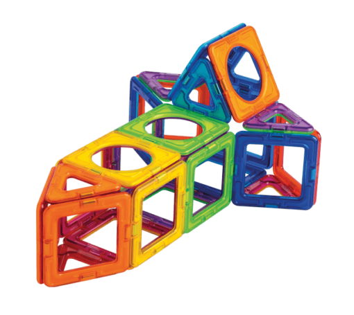 Set magnetic de construit- Magformers Basic Plus, 26 piese - imagine 2