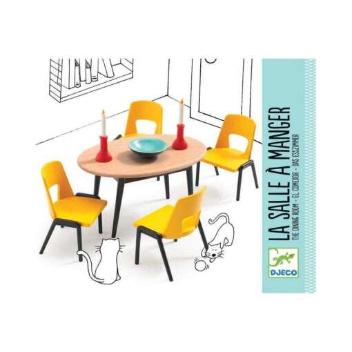 Casa papusii-Mobila Djeco, Dining - imagine 2