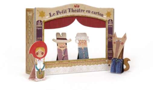 Teatru cu papusi Scufita rosie, Londji - imagine 2