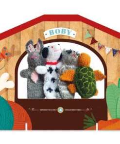 Teatru cu papusi tricotate Animale, Londji
