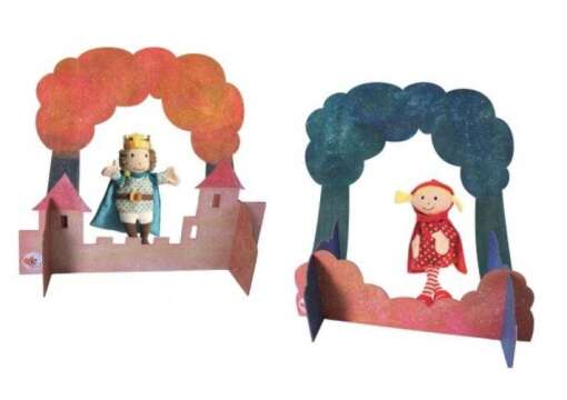 Scena mica pentru teatru de papusi, Egmont toys