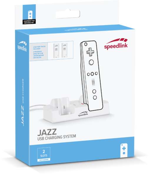 Stand incarcare (dual charger) Speedlink, SL-3406-WE pentru controller consola Nintendo WII / WII U - imagine 4