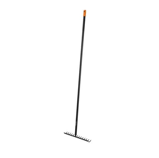 Grebla Fiskars Solid 135715, otel, coada din aluminiu, 14 dinti, 154 cm