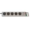 Prelungitor profesional Brennenstuhl, protectie supratensiune, 5 prize, 2.5m
