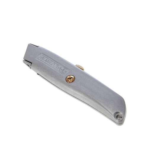 Cutter cu lama retractabila trapezoidala Stanley 99E + 3 rezerve - imagine 2