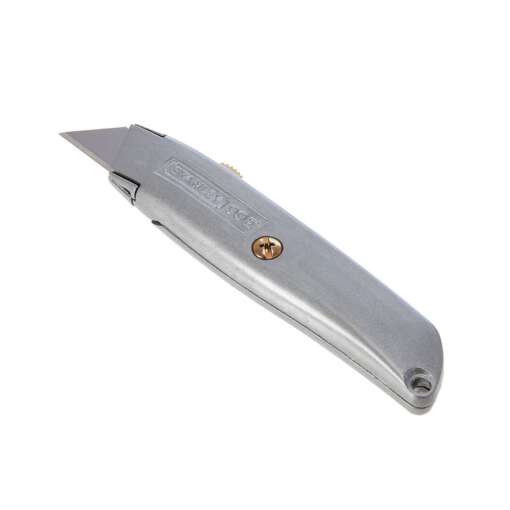 Cutter cu lama retractabila trapezoidala Stanley 99E + 3 rezerve - imagine 3