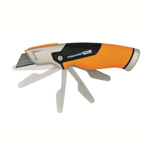 Cutit utilitar cu lama fixa Fiskars Carbonmax - imagine 2