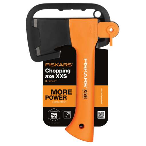 Topor Fiskars X5 XXS, lama otel carbon + coada poliamida armata cu fibra, 564 g - imagine 2