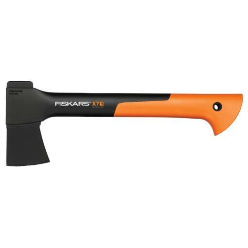 Topor Fiskars X7 XS, lama otel carbon + coada poliamida armata cu fibra, 850 g