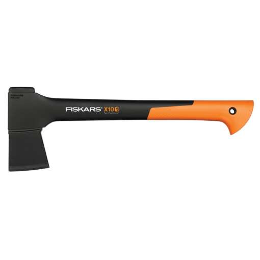 Topor Fiskars X10, lama otel carbon + coada poliamida armata cu fibra, 1220 g