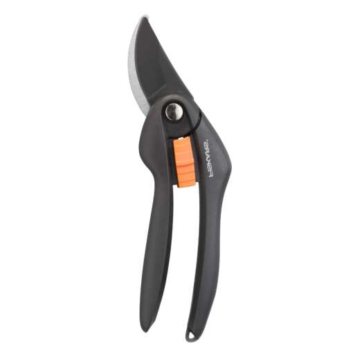 Foarfeca de gradina Fiskars SingleStep 111260, pas cu pas, lama otel carbon, 20.8 cm