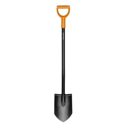 Cazma Fiskars Solid 131413, pentru gradina, otel, cu coada, 117 cm