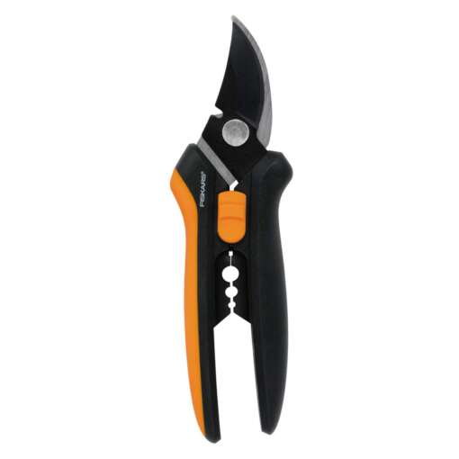 Foarfeca pentru flori Fiskars Solid SP14, lama otel, 18.5 cm