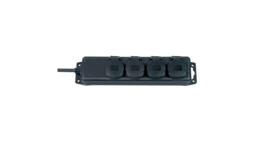 Prelungitor profesional Brennenstuhl, 4 prize IP44, pentru exterior, 2m