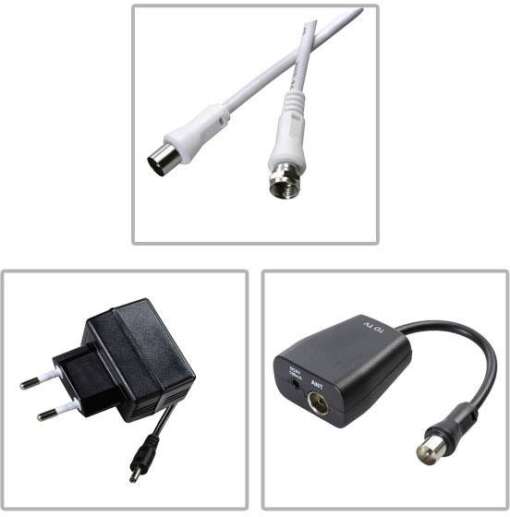 Antena activa de exterior Vivanco, FULL HD, TVA 501 - imagine 3