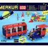 Set de constructie metalica MERKUR, 10 modele trenulete