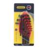 Chei imbus, cu locas hexagonal, Stanley, 1.5 - 10 mm, set 10 bucati