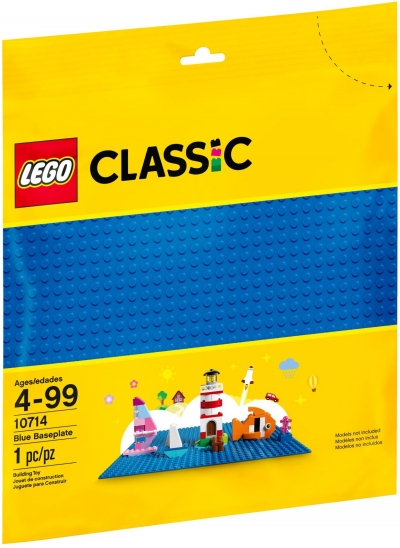 LEGO Classic 10714 - Placa de baza albastra