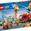 LEGO City 60214 - Stingerea incendiului de la Burger Bar