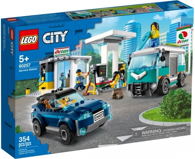 LEGO City 60257 - Statie de service