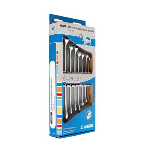 Chei combinate, Unior 603709, 8 - 19 mm, set 8 bucati