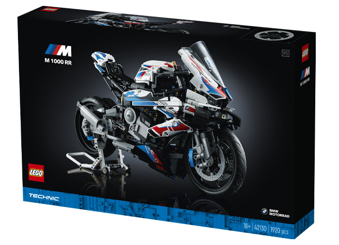LEGO Technic Motocicleta BMW M1000 RR K66, 1920 piese, 42130 - imagine 3