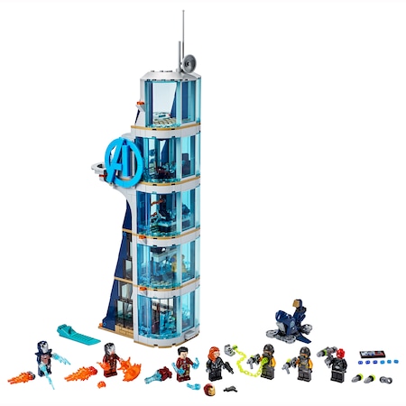 LEGO Super Heroes - Lupta din turn a Razbunatorilor 76166, 685 piese - imagine 4