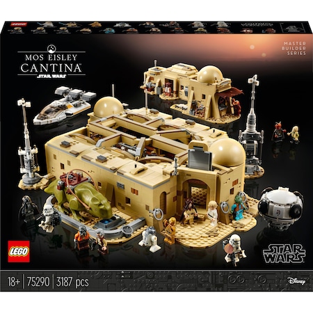 LEGO Star Wars - Mos Eisley Cantina 75290, 3187 piese