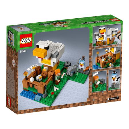 LEGO Minecraft - Cotetul de gaini 21140, 198 piese - imagine 2