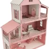 Casuta de papusi din lemn cu mobilier, 428283483