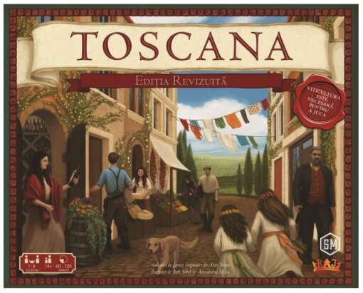 Joc de societate, extensie Viticultura, Toscana (editie in Limba Romana)