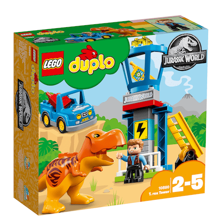 LEGO DUPLO - Jurassic World Turnul T. Rex 10880, 22 piese