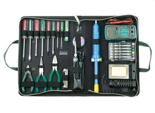 Trusa de scule electronist Pro'sKit 31 piese 1PK-616B