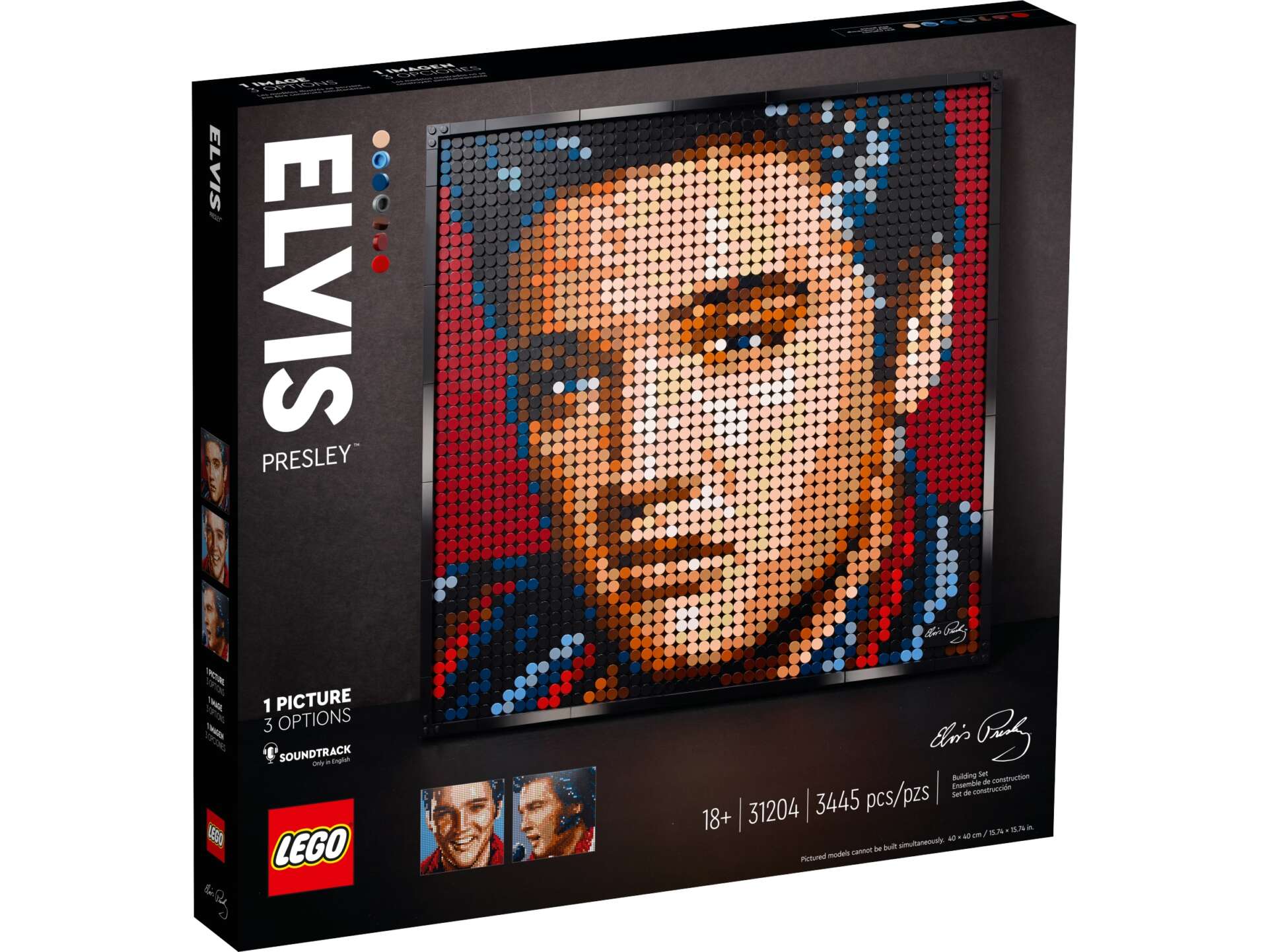 LEGO Art - Elvis Presley 31204, 3445 piese - imagine 2
