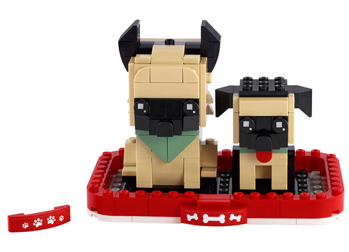 LEGO Brickheadz - Catelusi 40440, 247 piese