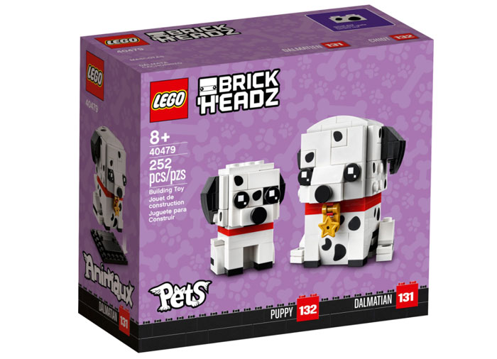 LEGO Brickheadz - Dalmatieni 40479, 252 piese - imagine 2