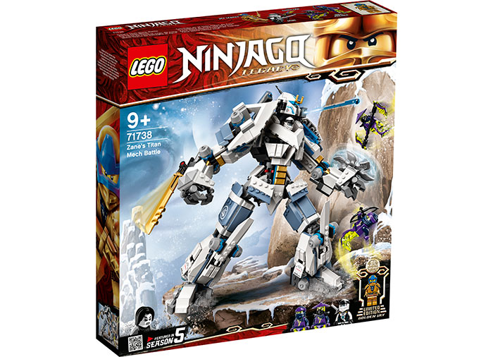 LEGO Ninjago - Robotul Titan al lui Zane 71738, 840 piese - imagine 2