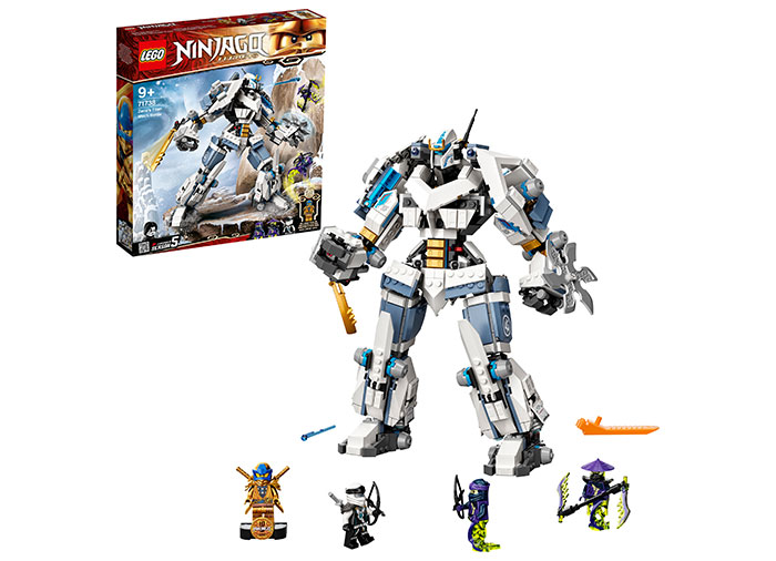 LEGO Ninjago - Robotul Titan al lui Zane 71738, 840 piese
