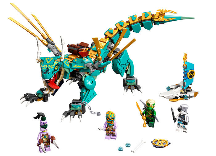LEGO Ninjago - Dragonul din jungla 71746, 506 piese - imagine 2