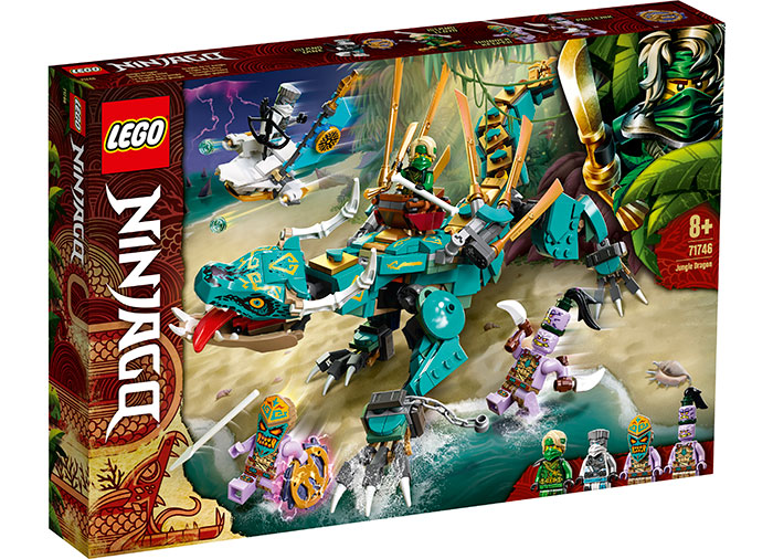 LEGO Ninjago - Dragonul din jungla 71746, 506 piese - imagine 3