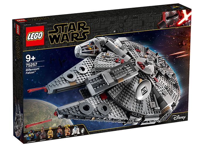 LEGO Star Wars - Millennium Falcon 75257, 1353 piese - imagine 3