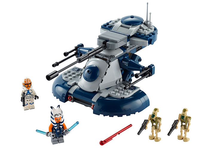 LEGO Star Wars - Tanc blindat de asalt (AAT?) 75283, 286 piese - imagine 2