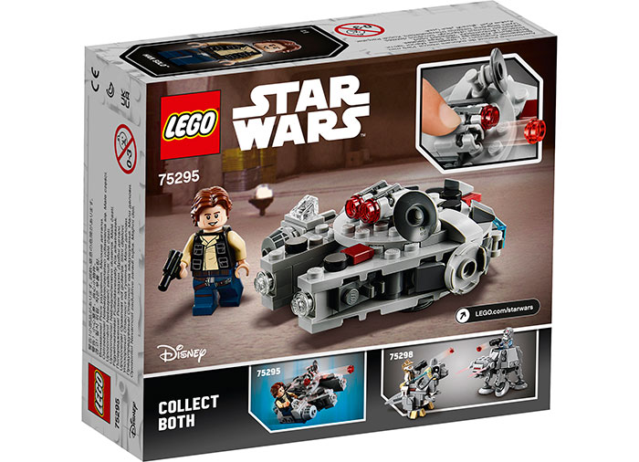 LEGO Star Wars - Millennium Falcon Microfighter 75295, 101 piese - imagine 3